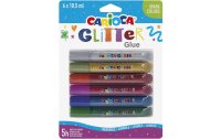 Carioca Glitzerstift Glue Spark 6 Stück, Mehrfarbig