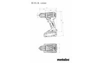 Metabo Akku-Bohrschrauber BS 18 L BL 2 x 2.0 Ah