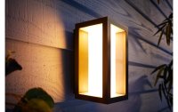 Philips Hue White & Color Ambiance Outdoor Impress Wandl. Schmal Schwarz
