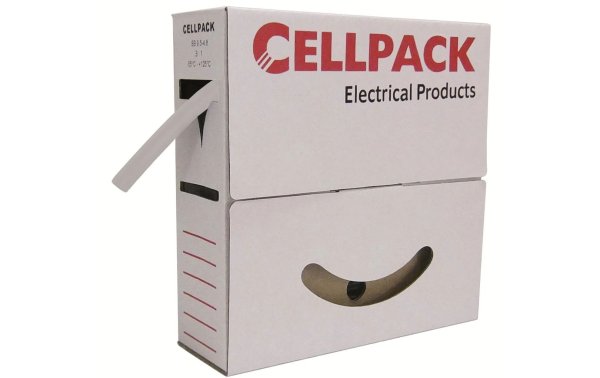 Cellpack AG Schrumpfschlauch 12-4, 8 m x 12 mm Weiss