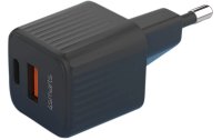 4smarts USB-Wandladegerät VoltPlug Duos Mini DP 20 W Schwarz