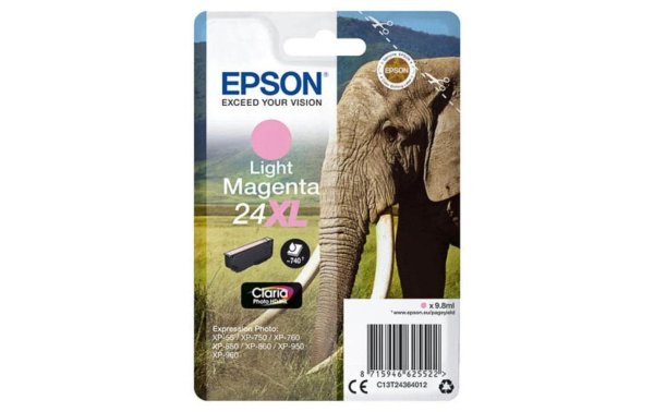 Epson Tinte T24364012 Light Magenta