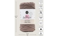 lalana Wolle Lady chain 200 g, Braun