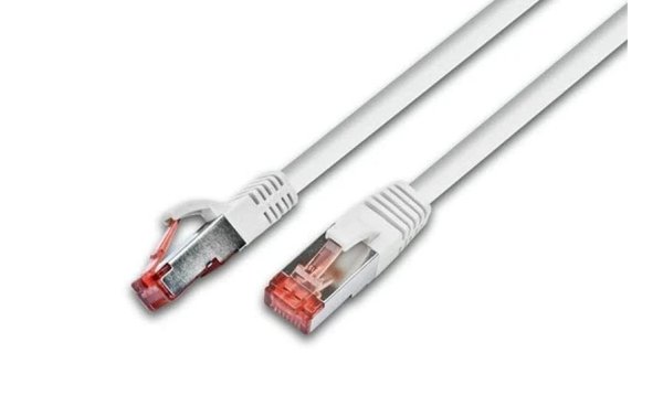 Wirewin Patchkabel  Cat 6, S/FTP, 0.25 m, Weiss