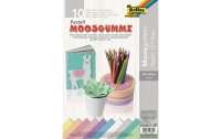 Folia Moosgummi-Set 10 Stück, Mehrfarbig