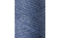 lalana Wolle Ribbon Pura 200 g, Blaugrau