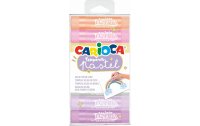 Carioca Farbstifte Pastell 8 Stück, Mehrfarbig
