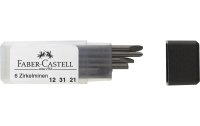 Faber-Castell Zirkelminen H, 25 mm 6 Stück