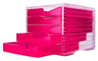 Styro Schubladenbox Swingbox NEONline Pink