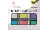 Folia Stempelkissen Pastell Mehrfarbig