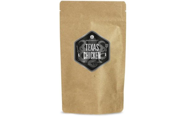 Ankerkraut Gewürz Texas Chicken Nachfüllbeutel 250 g