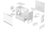 Fractal Design PC-Gehäuse Pop Mini Air RGB TG Weiss