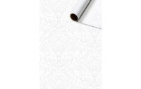 Stewo Seidenpapier Oda 50 cm x 5 m, 30 g/m², Weiss/Grau