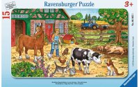 Ravensburger Puzzle Glückliches Bauernhofleben