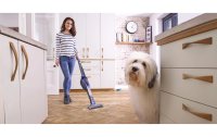 BLACK+DECKER Akku-Hand- und Stielsauger SmartTech PET 2in1 Grau/Violett