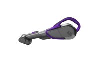 BLACK+DECKER Akku-Hand- und Stielsauger SmartTech PET 2in1 Grau/Violett