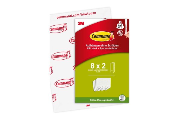 Command Montagekleber S 1.8 kg, Weiss, 8 Set