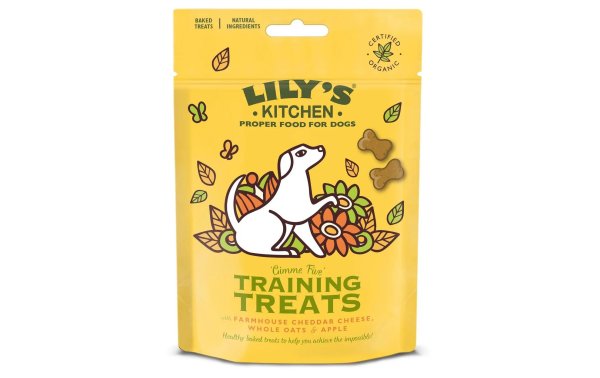 Lilys Kitchen Leckerli Bio Training Treats, Käse/Apfel, 80 g