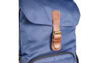 Mantona Fotorucksack Luis Retro Junior Blau