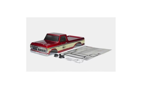 Hobbytech Karosserie Ford F-150 1976 Rot, 1:10