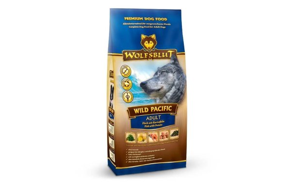 Wolfsblut Trockenfutter Dog Wild Pacific Adult, 12.5 kg