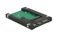 Delock 2.5"-Adapterplatine mSATA/Mini-PCI-Express – SATA/USB