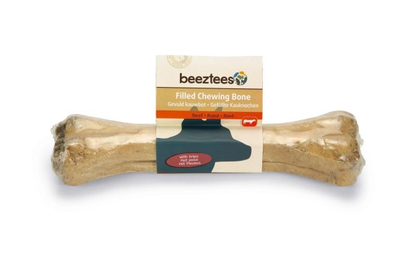 Beeztees Kausnack Knochen mit Pansen, 20 cm, 1 Stk.