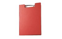 Maul Dokumentenhalter mit Folienüberzug und Deckel Rot