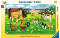 Ravensburger Puzzle Bauernhoftiere auf d.Wiese