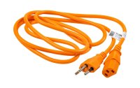FURBER.power Netzkabel C13-T12 1.8 m, Orange