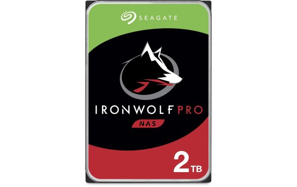 Seagate Harddisk IronWolf Pro 3.5" SATA 2 TB