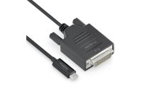 PureLink Kabel IS2211-010 USB Type-C - DVI-D, 1 m, Schwarz