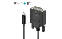 PureLink Kabel IS2211-010 USB Type-C - DVI-D, 1 m, Schwarz