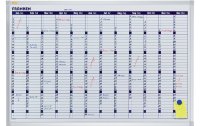 Franken Kalender Jahreskalender X-tra!Line 60 cm x 90 cm,...