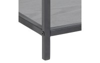 AC Design Nachttisch Seaford 42 x 35 x 63 cm, Schwarz