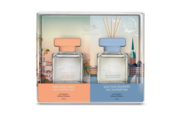 ipuro Duftstäbchen Stockholm & Lisboa 2 x 50 ml