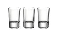 Montana Schnapsglas Basic 40 ml, 3 Stück, Transparent