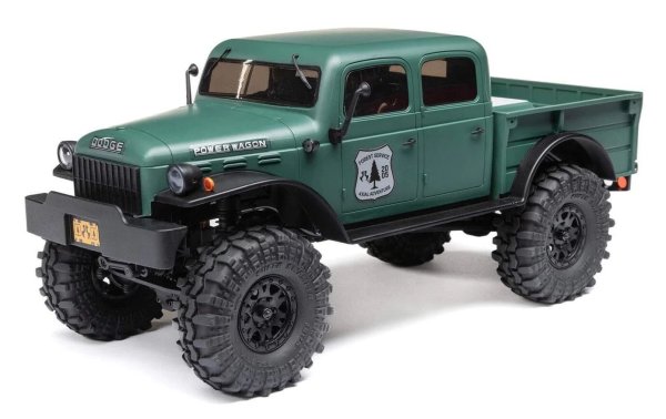 Axial Scale Crawler SCX24 Dodge Power Wagon Grün, 1:24, RTR