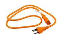 FURBER.power Netzkabel C13-T12 1.0 m, Orange