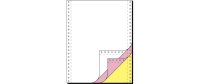 Sigel Kopierpapier A4, Gelb/Pink/Weiss, 60 g/m², 600...