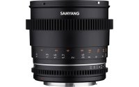 Samyang Festbrennweite VDSLR 85mm T/1.5 Mark II – MFT