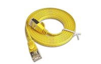 SLIM Slimpatchkabel  Cat 6, STP, 1 m, Gelb