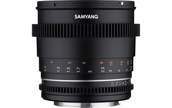 Samyang Festbrennweite VDSLR 85mm T/1.5 Mark II – Canon EF-M