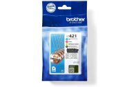 Brother Tinte LC421VAL BK, C, M, Y