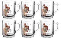 Montana Teetasse Kids 250 ml, 6 Stück, Transparent