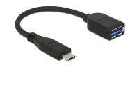 Delock USB 3.1-Adapterkabel  USB C - USB A 0.1 m