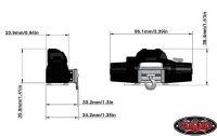 RC4WD Modellbau-Seilwinde 1:8 Warn Zeon 10 Winch