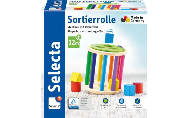 Selecta Beschäftigungsspielzeug Sortierrolle