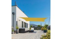 Windhager Sonnensegel Cannes, 2 x 3 m, Eckig, Gelb