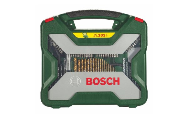 Bosch Bohr- und Bitset X-Line Titanium 103-teilig